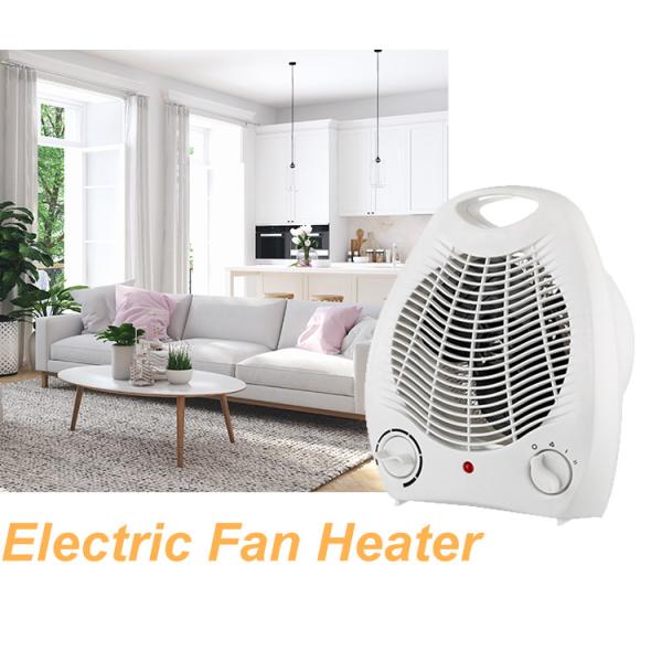 Electric 2000W Winter Mechanical Stand Heater Fan Mini Temperature Control Air Heating Fan Portable