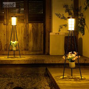 Solar Garden Lamps Classic Lighting Solar and USB Rechargeable Lights