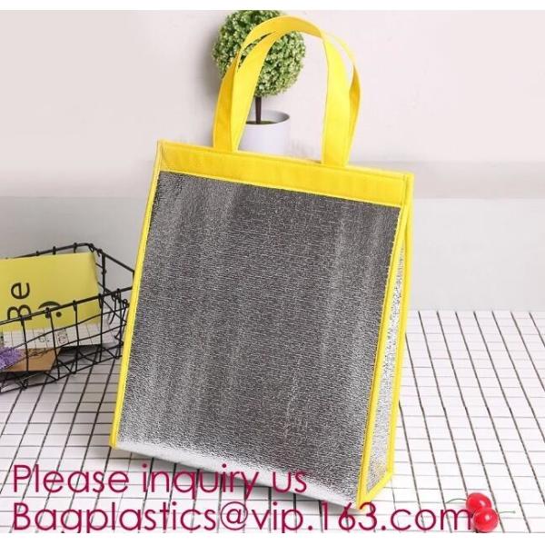 Customized logo printing insulated food delivery cooler bag,wholesale waterproof