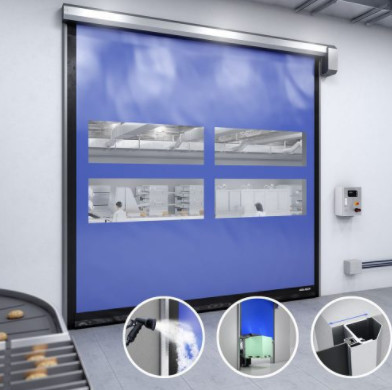 Buy Thermal Insulation Rapid Roller Doors High Security Industrial Automatic at wholesale prices