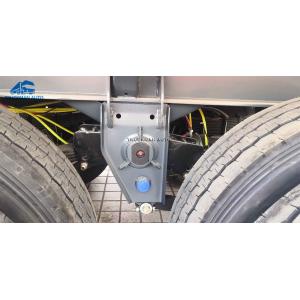 3 Axles Semi 3mm Flatbed Container Trailer Mechanical Suspension
