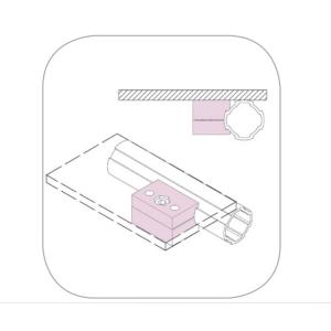 Quality Certified Fastener Karakuri Pipe Rack D28 Aluminum Tube Joint