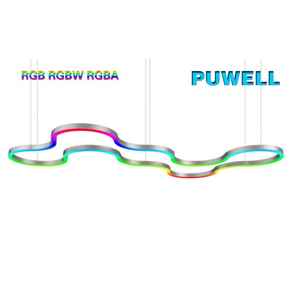 Buy DC24V 7500lm Cri85 LED Linear Suspension Light at wholesale prices