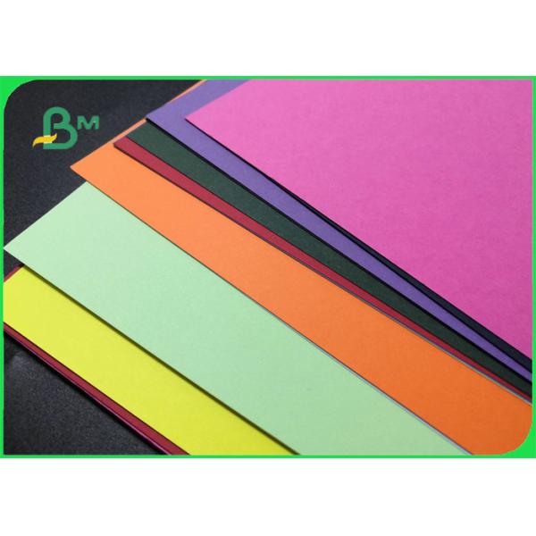 180gsm 230gsm 250gsm Uncoated Color Cardboard For Gift Packing Smooth Surface