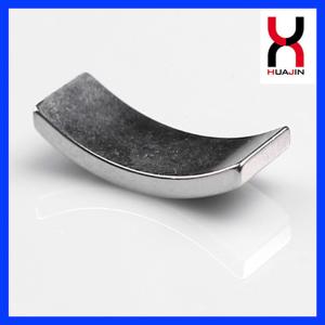 Neodymium Customized Arc Shaped Magnets High Grade High Temperature Resistant
