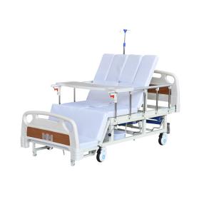Foldable Nursing Medical Hospital Beds Multifunctional Manual For Patients