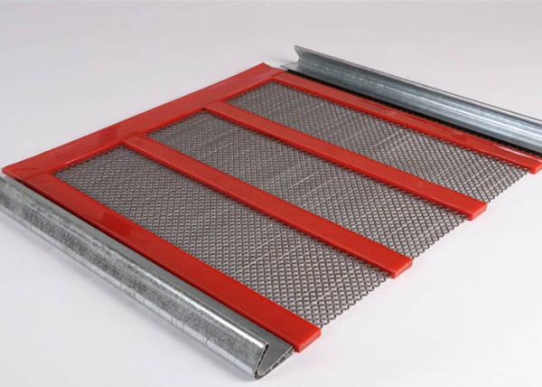 Buy Anti Blocking Poly Ripple Self Cleaning Screen Mesh For Aggregate Processing at wholesale prices