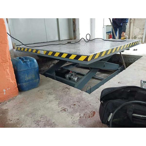 Buy Stationary Hydraulic Lift Table With Electric Operation at wholesale prices