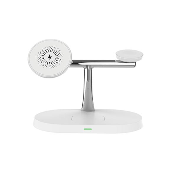 Buy 12v 2.5a Magsafe Magnetic Charger Mobile Phone Wireless Charger For Earphones Watch White Black at wholesale prices