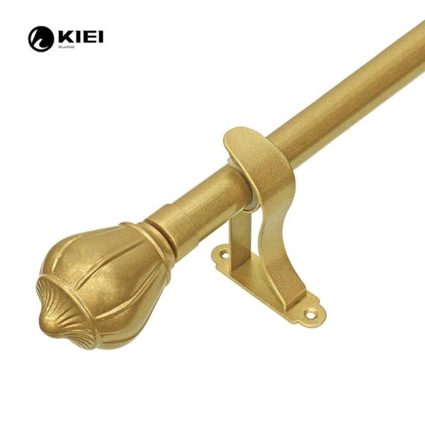 Buy Classic 6M Length Pipe Curtain Pole With Metal Ball Finials at wholesale prices