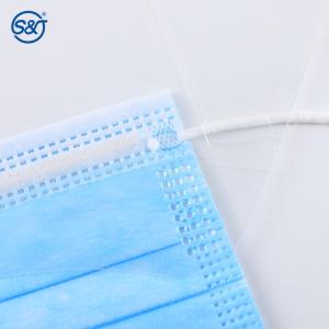 Disposable ASTM F2100 level 3 ply layers medical surgical earloop face mask
