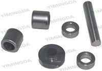 124020+106146+124113+124021 Kit Rear Roller For Blade, Mp/Mx/Q80 Cutter Parts No 703379