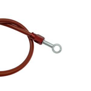 70Mpa AN3 Hydraulic Stainless Steel Braided Hose Assembly Wear Resisting