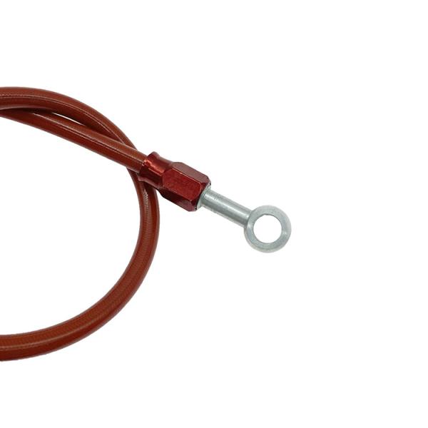 Buy 70Mpa AN3 Hydraulic Stainless Steel Braided Hose Assembly Wear Resisting at wholesale prices