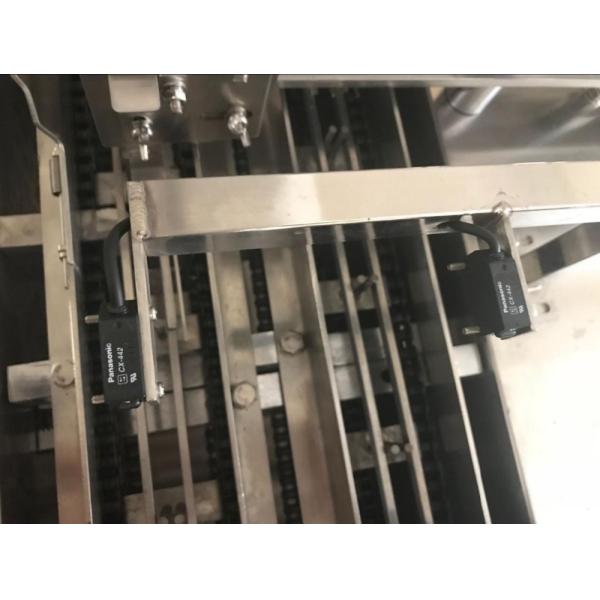 SS304 Chocolate Cream Filled Sandwich Biscuit Machine Energysaving