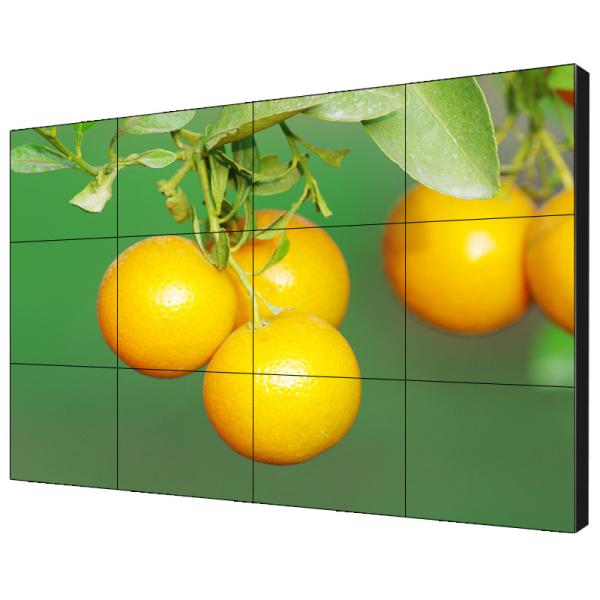 55'' Narrow Bezel Seamless Video Wall Displays , Multi Lcd Display 500cd/m2