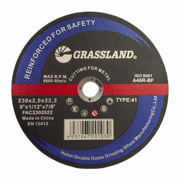 9" X 1/12" X 7/8" Clean and Straight Cuts with 9 " Metal Grinding Discs for Stainless Steel and Ferrous Metals