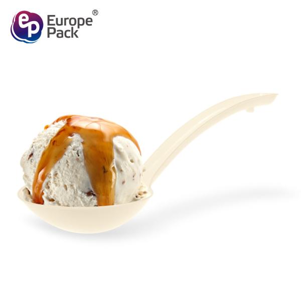 Buy Takeaway supplies disposable PP long handle bulk plastic spoons at wholesale prices