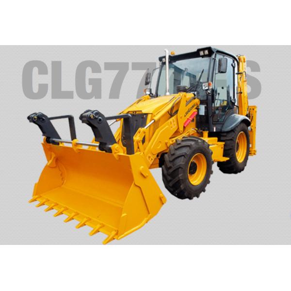 Buy High Quality 9ton Rated Backhoe Loader CLG777A-S For Sale Construction Machinery at wholesale prices