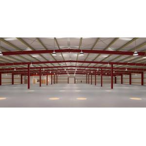 Erected Quickly Prefabricated Steel Warehouse Construction Snow Resistance