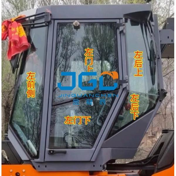 Buy Road Roller HD110 130 138 Front Windshield Side Windshield Rear Windshield Tempered Glass at wholesale prices
