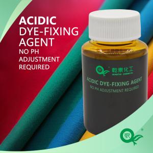 China Acid Fixing Agent, PH Free Acid Fixing Agent Suitable For Wool Rabbit Hair Nylon Fixing Auxiliary Industrial Grade Textile Printing And Dyeing Acid Fixing Agent on sale