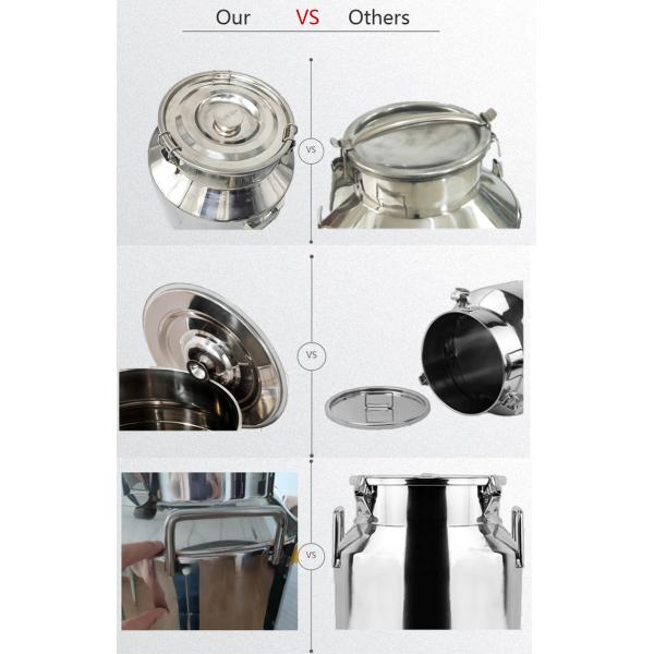 40L Stainless Milk Pail polyurethane Spray Foam Insulation Barrels