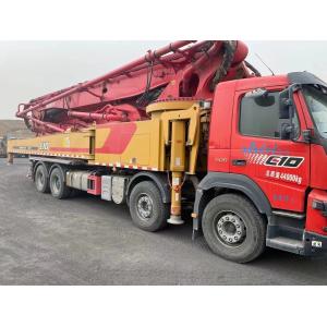 60m Volvo Chassis Concrete Boom Pump Concrete Mixing Plant Used for High