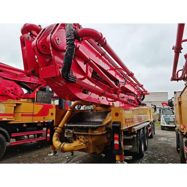 Original condition 2021 Sany concrete pump truck classic model 56 meters