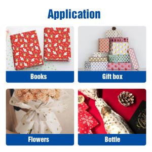 Uncoated Printed Gift Wrapping Paper