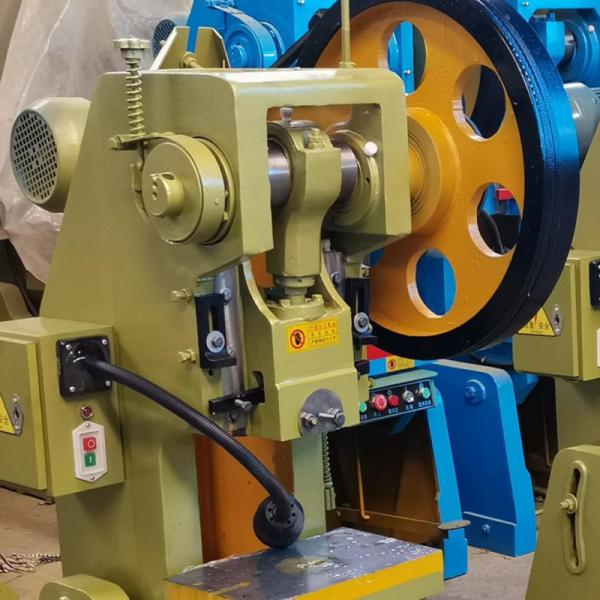 12T Small Power Press Machine , 130mm CNC Hydraulic Plate Punching Machine For Mini Parts