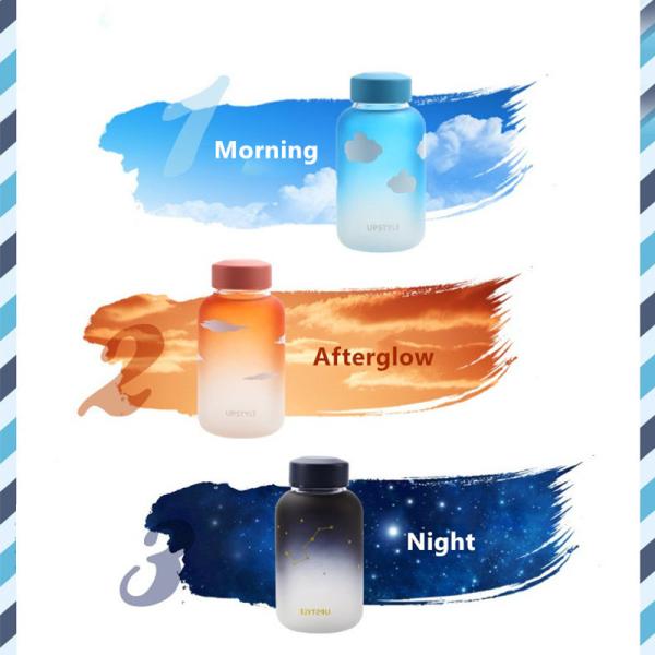 Starry Sky Children'S Unbreakable Glass Water Bottle