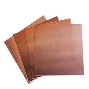 Full Thickness Range Copper Plate Supply Rolled Technology Smooth Surface