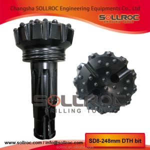 High Performance DTH Drill Bits and Button Bits in 57mm to 660mm with Carburized