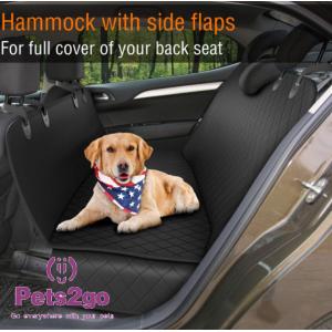 China Velcro Opening Linen 52X102CM Dog Car Booster on sale