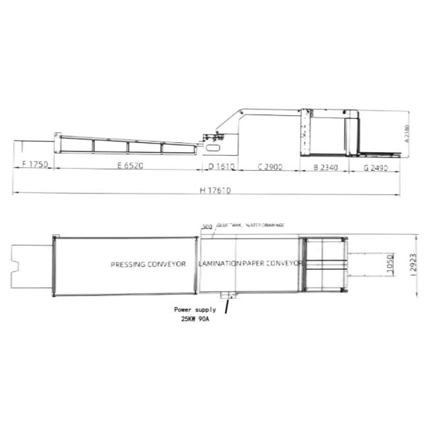 High Speed 30 - 150m/min Paper Laminating Machine Leading Edge Feeder SDX-2100