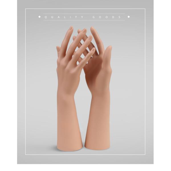 Cheap Female Black Plastic Mannequin Hand Holder Glove Ring Bracelet Jewelry Display Hands