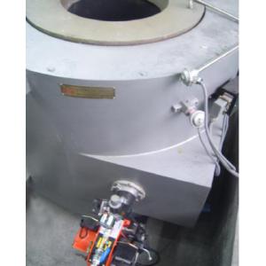 Gas Fired Crucible Aluminum Melting Furnace 300kg Capacity Customized Color
