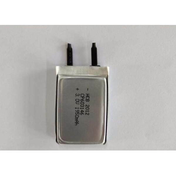 Buy CP603450 2500mAh 3.0 Volt Lithium Pouch Cell at wholesale prices