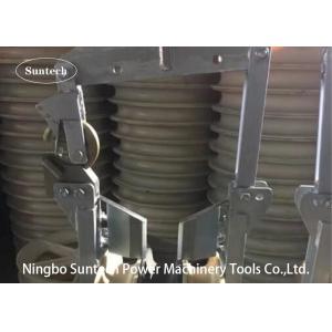 Galvanized Conductor Stringing Blocks Large Diameter For Construction