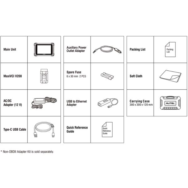 Autel MaxiCOM MK906 PRO-TS Automotive Diagnose and TPMS Relearn Tool Support FCA Access DoIP & CAN FD and ECU Coding
