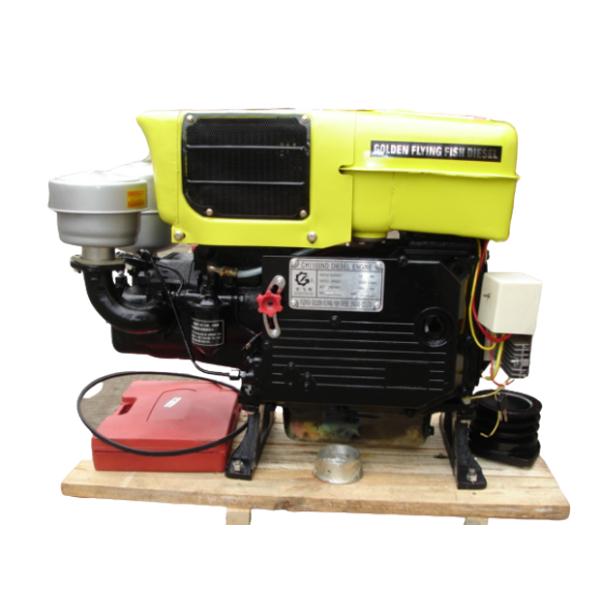 Water Cooling 262.5 g/kwh 14.3HP 115mm 4 Stroke Diesel Engine
