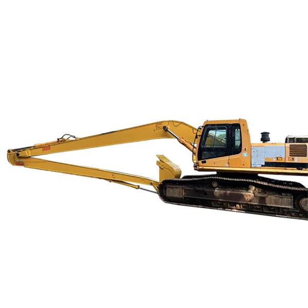 Buy Yellow Excavator Long Reach Boom PC365 8220mm Extension at wholesale prices