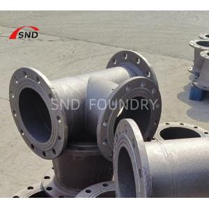 ISO2531 Standard Ductile Iron Flanged Tee DN2000 Flanged Tee Fitting