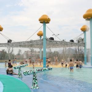 Customized Spray Aqua Play Water Game, Fiberglass Water Park Equipment