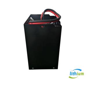 Black Heavy Duty 500 Cycles Lorry Battery For CBD15AMC1-I Forklift