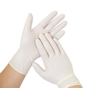 China High Tensile Strength 9 MPA Disposable Nitrile Examination Gloves on sale