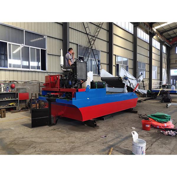 40kw Power Lake Weed Cutter Machine For Harvesting Aquatic Plants In Reservoirs
