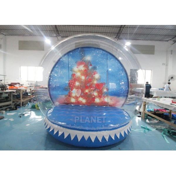 Buy 0.8mm Transparent Inflatable Snow Globe Photo Booth at wholesale prices