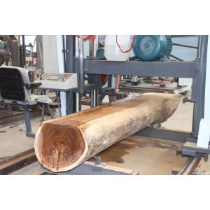 China Hard Wood Cutting Machine Large Portable Horizontal Wood Band Sawmill